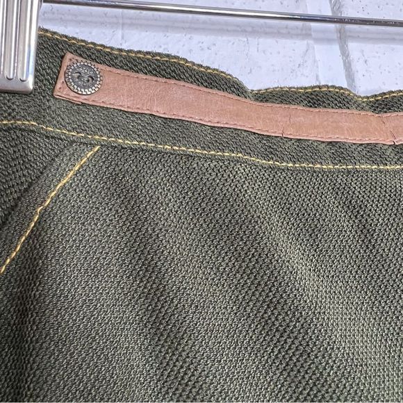 SOLD Vintage forest green maxi skirt 15 - Picture 5 of 10